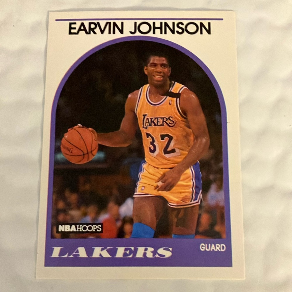 Earvin Johnson Lakers Trading Card